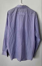 Load image into Gallery viewer, Hugo Boss Mens Purple Checked Long Sleeve Button-Up Shirt Size 2XL
