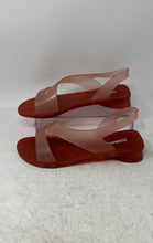 Load image into Gallery viewer, Melissa Kids The Real Jelly Paris Pink Slip-On Slingback Sandals Size 6
