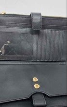 Load image into Gallery viewer, Michael Kors Womens Black Leather Double Zip Jet Set Travel Wristlet Wallet

