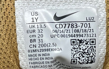 Load image into Gallery viewer, Nike Kids Court Borough Mid 2 CD7783-701 Brown Mid Top Sneaker Shoes Size 1Y
