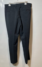 Load image into Gallery viewer, DKNY Mens Gray Pleated Front Pockets Straight Leg Dress Pants Size W34xL32
