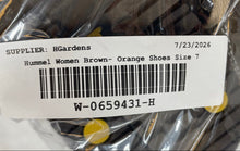 Load image into Gallery viewer, Hummel Womens Hive Marathona Brown Orange Lace-Up Running Shoes Size 7
