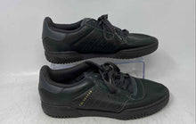 Load image into Gallery viewer, Adidas Mens Yeezy Powerphase Calabasas CG6420 Black Leather Sneaker Shoes Size 6

