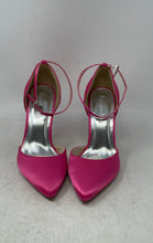 Load image into Gallery viewer, Elegant Park Womens Fuchsia Pink Pointed Toe Ankle Strap D'Orsay Heels Size 6
