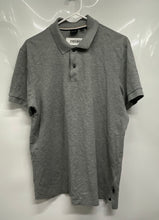 Load image into Gallery viewer, Hugo Boss Mens Gray Cotton Spread Collar Short Sleeve Polo Shirt Size Medium
