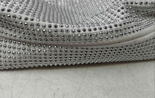Load image into Gallery viewer, Natalie Mills Womens Silver White Chain Strap Shoulder Handbag With Tag
