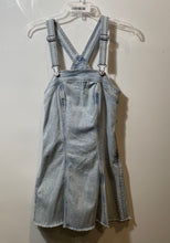 Load image into Gallery viewer, American Eagle Outfitters Womens Blue Sleeveless Denim One-Piece Romper Size S
