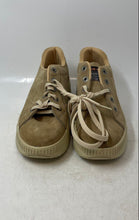 Load image into Gallery viewer, Riverstone Mens Beige Suede Lace-Up Low Top Round Toe Sneaker Shoes Size 10M
