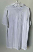 Load image into Gallery viewer, Tommy Hilfiger Mens White Short Sleeve Spread Collar Polo Shirt Size L/G
