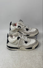 Load image into Gallery viewer, Nike Unisex Kids Air Jordan 4 IM4028-100 White Gray Black Sneakers Shoes Sz 12C
