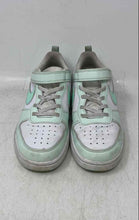 Load image into Gallery viewer, Nike Kids Court Borough Low Recraft White Green Leather Sneaker Shoes Size 3Y
