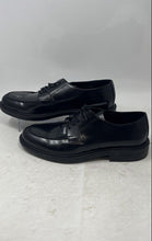 Load image into Gallery viewer, Bostonian Mens Black Leather Round Toe Lace-Up Derby Shoes Size 10.5M
