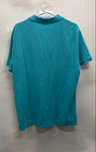 Load image into Gallery viewer, U.S. Polo Assn. Mens Blue Cotton Short Sleeve Golf Polo Shirt Size X-Large
