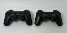Load image into Gallery viewer, Set Of 2 Pcs Sony PlayStation DualShock 3 Black Wireless Controllers Not Tested

