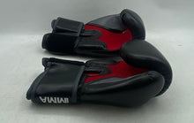 Load image into Gallery viewer, Everlast MMA Boxing Training Gloves Black Red Asics Knee Pads With Case Bag
