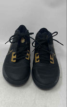 Load image into Gallery viewer, Nike Kids Kyrie Flytrap 4 Black Gold Mid Top Basketball Sneakers Shoes Size 7Y
