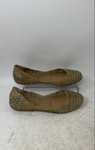 Load image into Gallery viewer, Melissa Womens Campana Papel VII Beige Glitter Casual Ballet Flats Size 7
