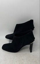 Load image into Gallery viewer, Alfani Womens Step N' Flex Black Back Zip Block Heel Ankle Booties Size 9M
