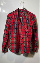 Load image into Gallery viewer, J.Crew Womens Red Plaid Print Cotton Long Sleeve Button-Up Shirt Size 12
