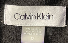 Load image into Gallery viewer, Calvin Klein Womens Black Bell Sleeve One-Piece Jumpsuit Size 12 With Tag
