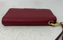 Load image into Gallery viewer, Anne Klein Womens Red Detachable Strap Credit Card Slot Wristlet Wallet
