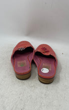 Load image into Gallery viewer, Lilly Pulitzer Womens Orange Patent Leather Tassel Slip-On Mule Flats Size 7M
