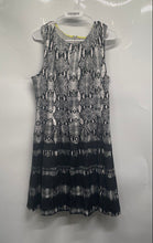 Load image into Gallery viewer, Vince Camuto Womens Multicolor Printed Sleeveless A-Line Dress Size 14
