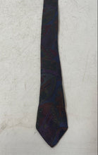Load image into Gallery viewer, Cantini Mens Multicolor With A Heraldic Shield Print Adjustable Pointed Tie
