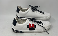Load image into Gallery viewer, Disney By Ground Up Womens White Black Minnie Mouse Sneakers Shoes Size 9M
