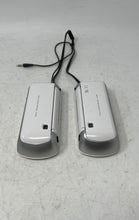 Load image into Gallery viewer, Philips Model SBA220 White Portable Music Speaker System Not Tested
