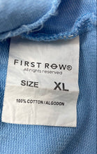 Load image into Gallery viewer, First Row Mens Light Blue Cotton Judgement Day Terry Graphic T-Shirt Size XL
