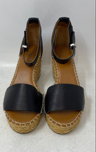 Load image into Gallery viewer, Franco Sarto Womens Clemens Brown Black Ankle Strap Platform Heels Size 7W
