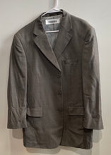 Load image into Gallery viewer, Vinci Mens Green Long Sleeve Notch Lapel Single-Breasted Blazer Size 44R
