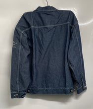 Load image into Gallery viewer, US Polo Assn. Mens Blue Long Sleeve Pockets Button Front Denim Jacket Size L
