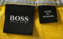 Load image into Gallery viewer, Hugo Boss Mens Yellow Tie Dye Short Sleeve Crew Neck Pullover T-Shirt Size M
