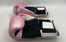 Load image into Gallery viewer, Everlast Womens Elite Pro Style Pink Training Adjustable Gloves 12 Ounces
