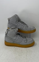 Load image into Gallery viewer, Nike Kids Air Force 1 High WB 922066-002 Gray Suede Sneakers Shoes Size 7Y
