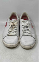 Load image into Gallery viewer, Nike Mens Air Jordan 1 Centre Court White Red Lace-Up Sneakers Shoes Size 12

