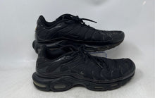 Load image into Gallery viewer, Nike Mens Air Max Plus 604133-050 Black Low Top Lace-Up Running Shoes Size 10
