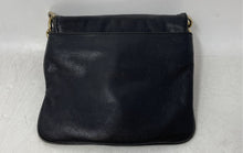 Load image into Gallery viewer, Michael Kors Womens Berkley Black Leather Oval Cutout Detail Flap Crossbody Bag
