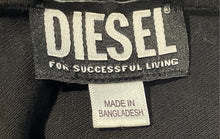 Load image into Gallery viewer, Diesel Mens Black Crew Neck Short Sleeve Pullover T-Shirt Size Large
