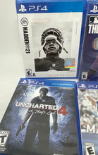 Load image into Gallery viewer, Lot Of 7 Pieces Assorted PlayStation 4 Mixed Variety Video Games Not Tested

