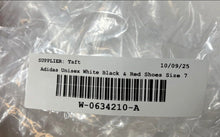 Load image into Gallery viewer, Adidas Unisex Continental 80 White Black &amp; Red Lace-Up Sneaker Shoes Size 7
