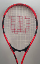 Load image into Gallery viewer, Wilson Federer Black Red Stop Shock Sports Equipment Tennis Racquet
