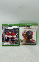 Load image into Gallery viewer, Lot Of 2 Pcs Assorted XBox One Series X Various Sports Video Games
