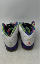 Load image into Gallery viewer, Nike Kids Air Jordan 5 Retro DB3024-100 White Purple Sneaker Shoes Size 7Y
