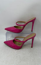 Load image into Gallery viewer, Michael Kors Womens Jessa Pink Pointed Toe Slip-On Mule Heels Size 9.5M
