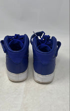 Load image into Gallery viewer, Nike Mens Air Force 1 Mid 819677-402 Blue Lace-Up Mid Top Sneakers Shoes Size 5
