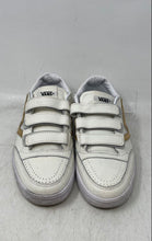 Load image into Gallery viewer, Vans Unisex Lowland CC White Gold Hook And Loop Sneaker Shoes Size M3.5 W5
