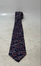Load image into Gallery viewer, Bert Pulitzer Mens Multicolor Paisley Silk Adjustable Pointed Tie
